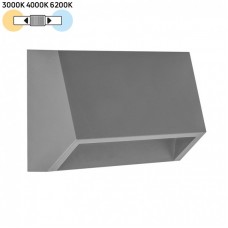 Φωτιστικό Επίτοιχο LED 2W 230V 160lm CCT Polycarbonate Γκρι IP65 3-97868